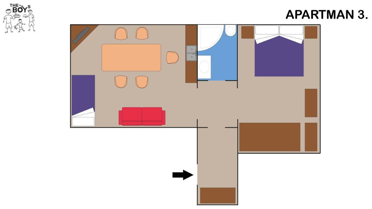 The Boys Apartman Siofok Exterior photo